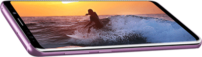 Ecran sublime sur Samsung Galaxy S9